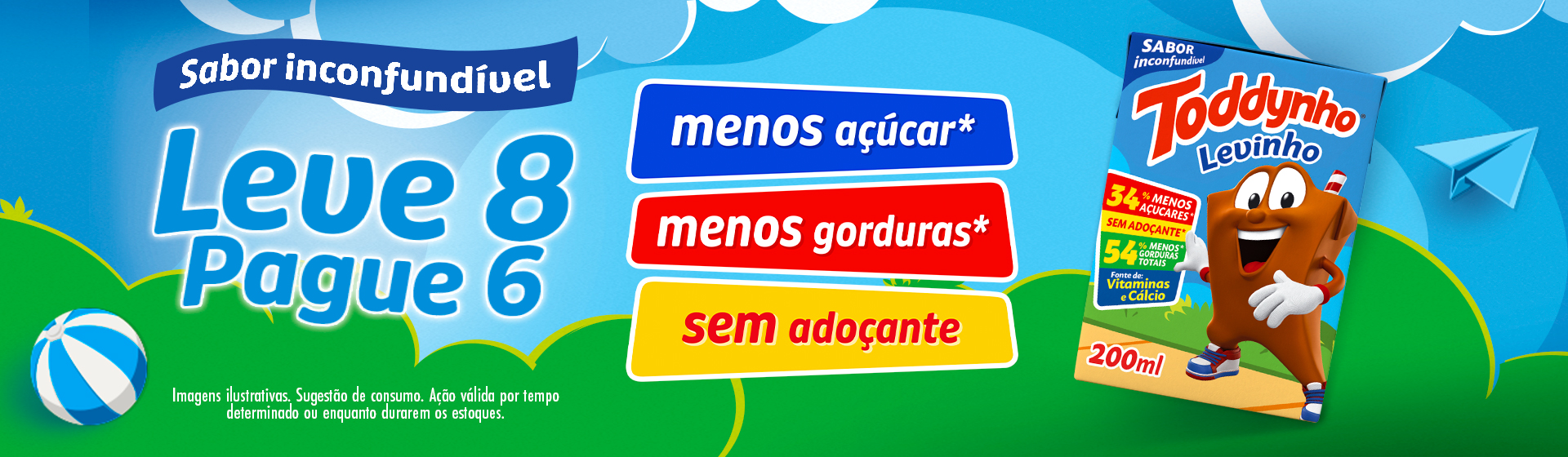 Toddynho Levinho 200ml - Leve 8 Pague 6 ate 03/08